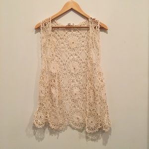 Crochet vest